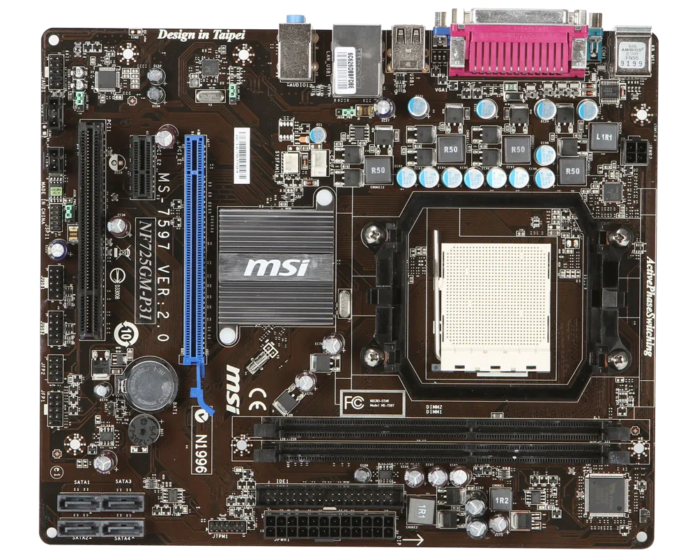 Ремонт материнских плат MSI NF725GTM-P31 в сервисном центре FIX-MSI