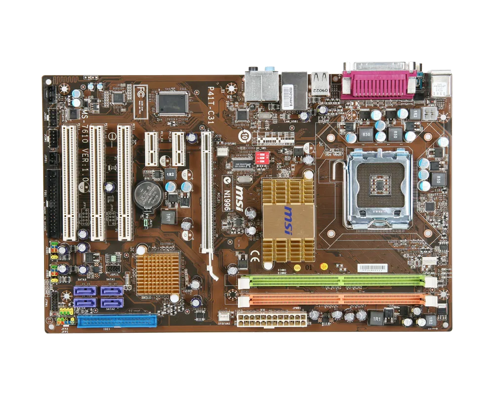 Ремонт материнских плат MSI P41T-C31 в сервисном центре FIX-MSI