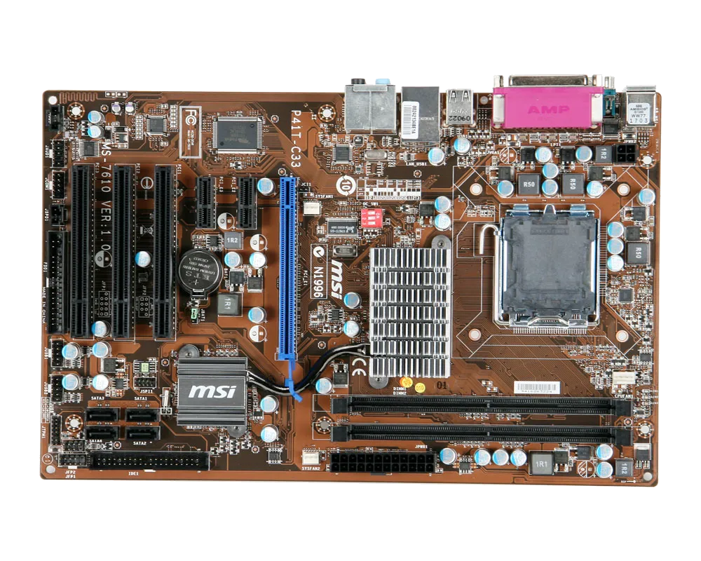 Ремонт материнских плат MSI P41T-C33 в сервисном центре FIX-MSI