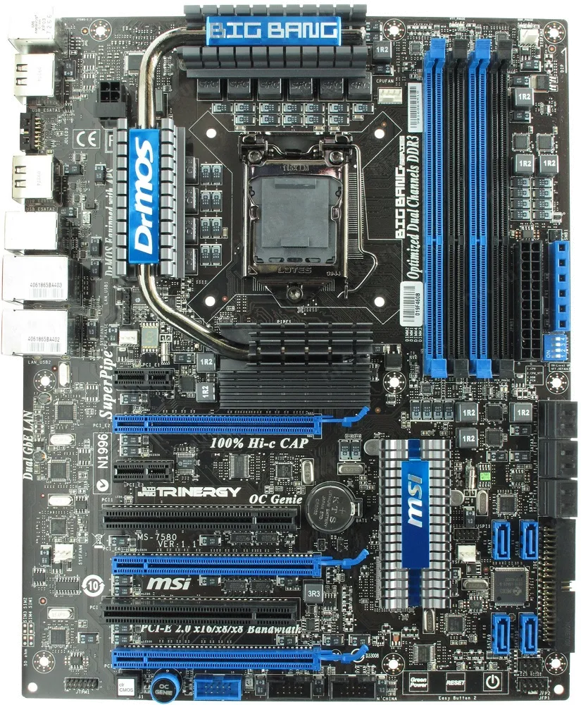 Ремонт материнских плат MSI Trinergy в сервисном центре FIX-MSI